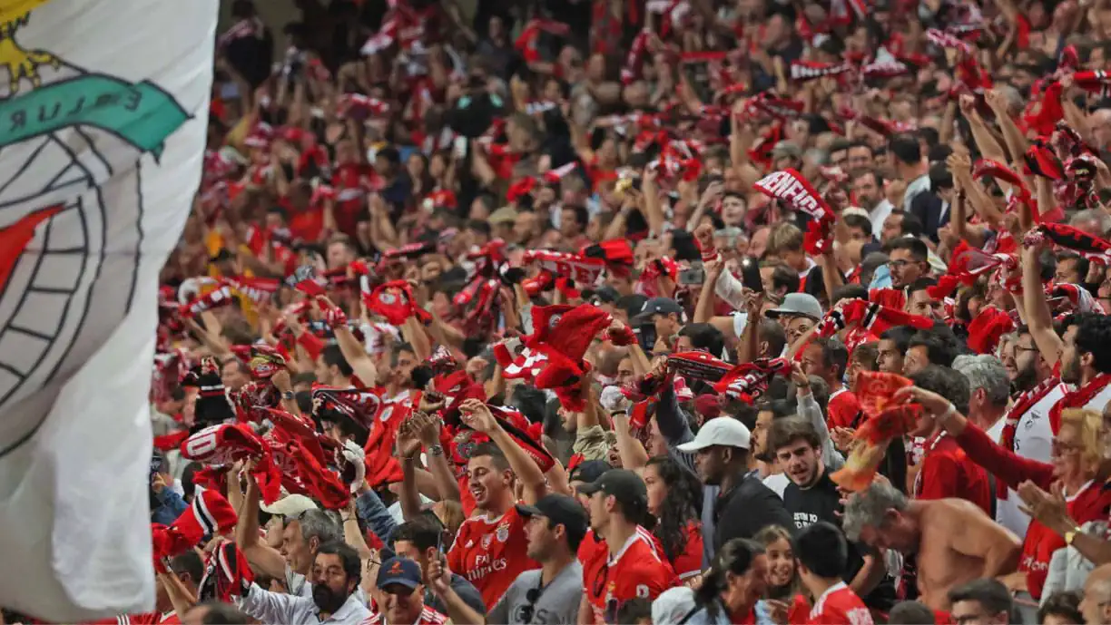 Adeptos do Benfica