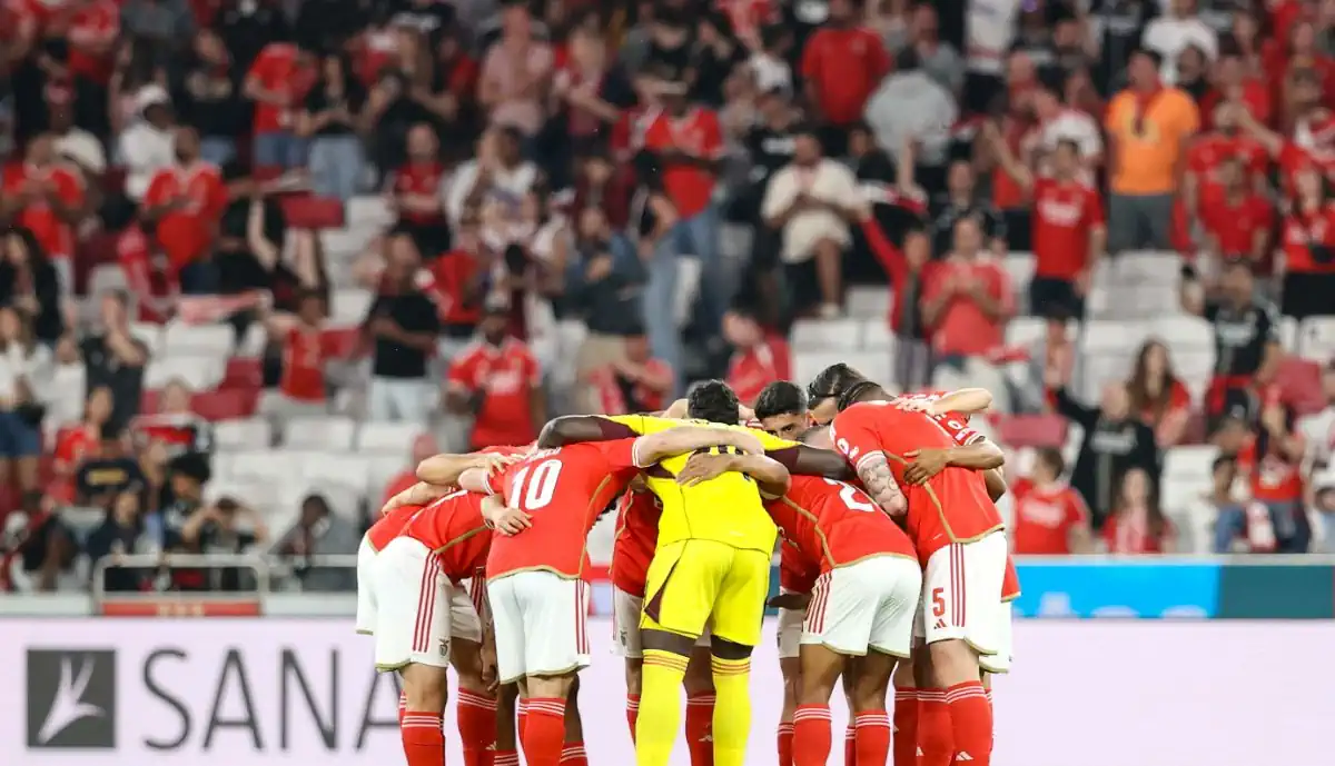 Benfica venceu o Moreirense por 3-0, no Estádio da Luz