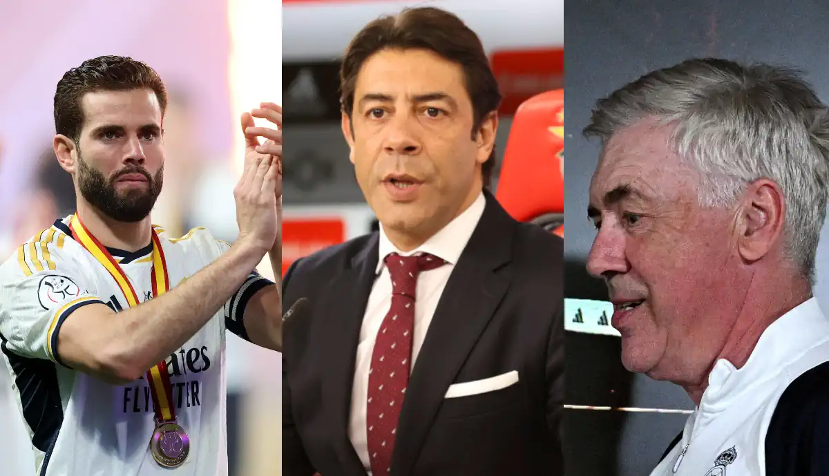 Decisão de Nacho, que pode 'tramar' Benfica de Rui Costa, foi abordada por Ancelotti