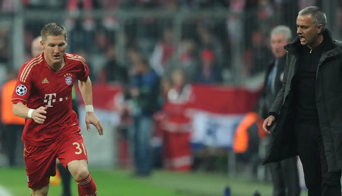 Bastian Schweinsteiger recordou polémica com ex-Benfica, José Mourinho
