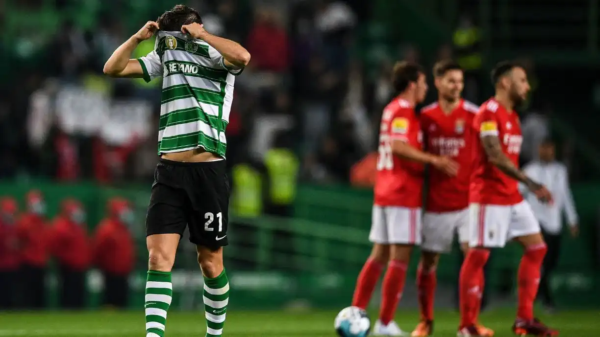 Benfica e Sporting defrontam-se pela terceira vez esta temporada