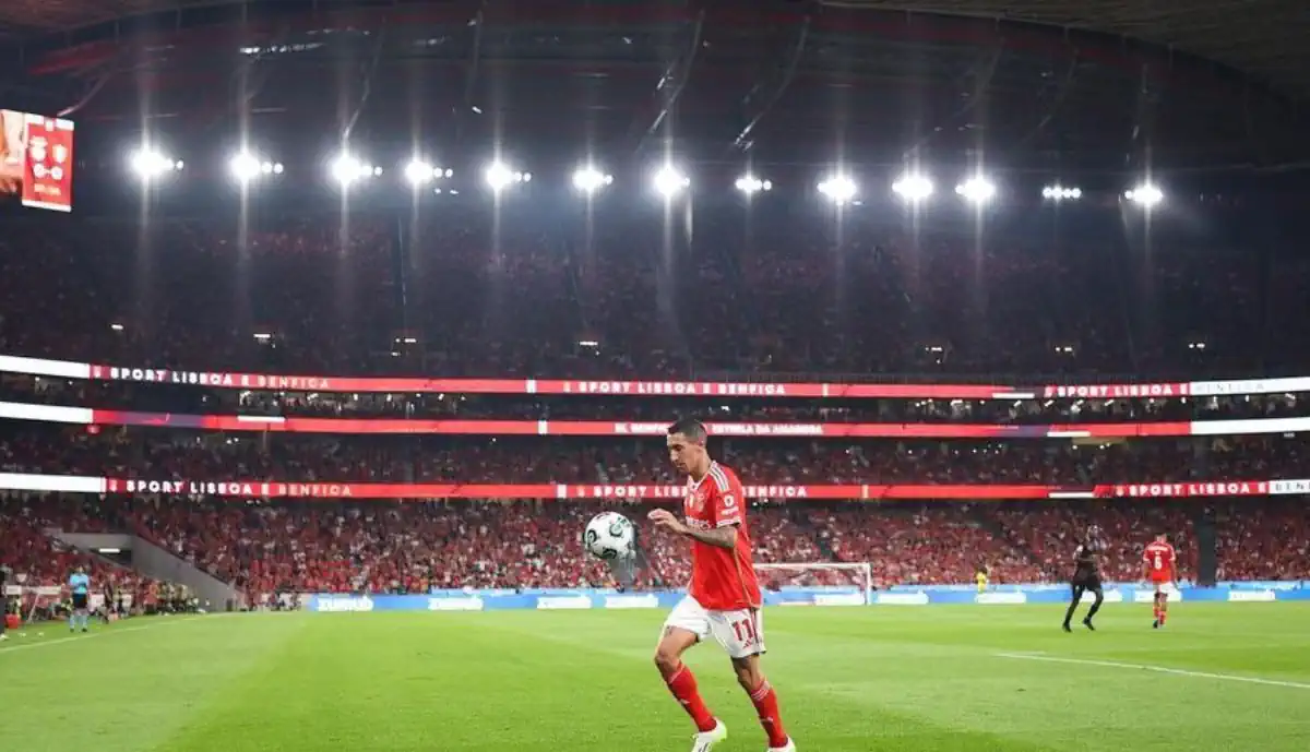 Di María está em final de contrato com o Sport Lisboa e Benfica, tendo reunião agendada com Rui Costa 