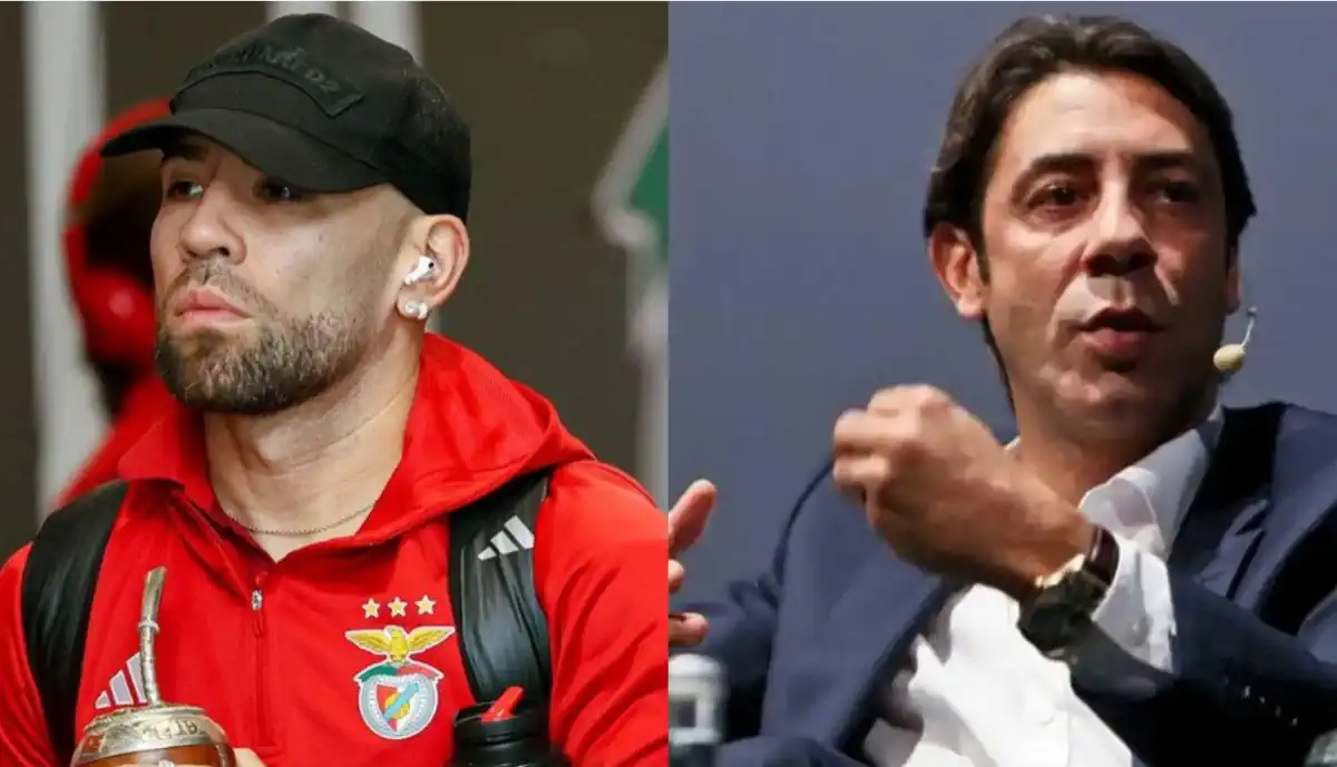 Cuidado, Rui Costa: há quem queira 'roubar' Otamendi do Benfica