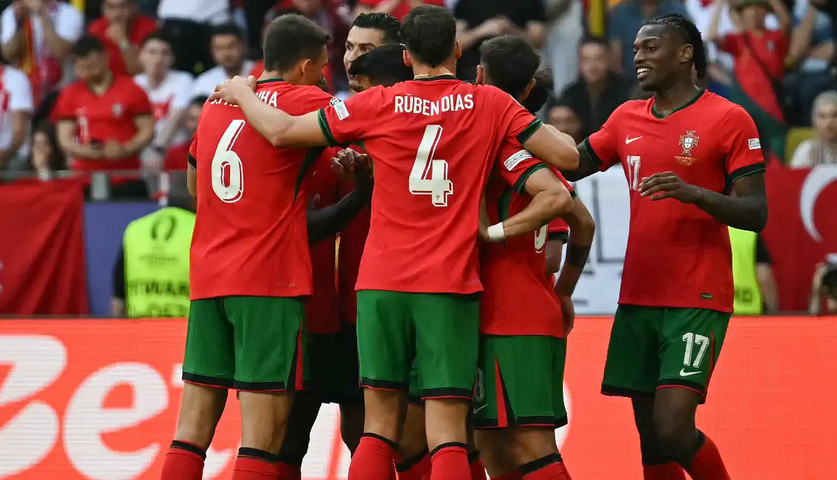 Portugal, que teve ADN de Benfica em campo, bateu a Turquia no Euro 2024