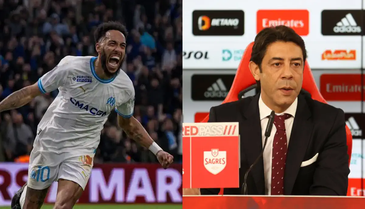 Fez a 'vida negra' ao Benfica e agora Aubameyang pode 'trocar as voltas' a Rui Costa