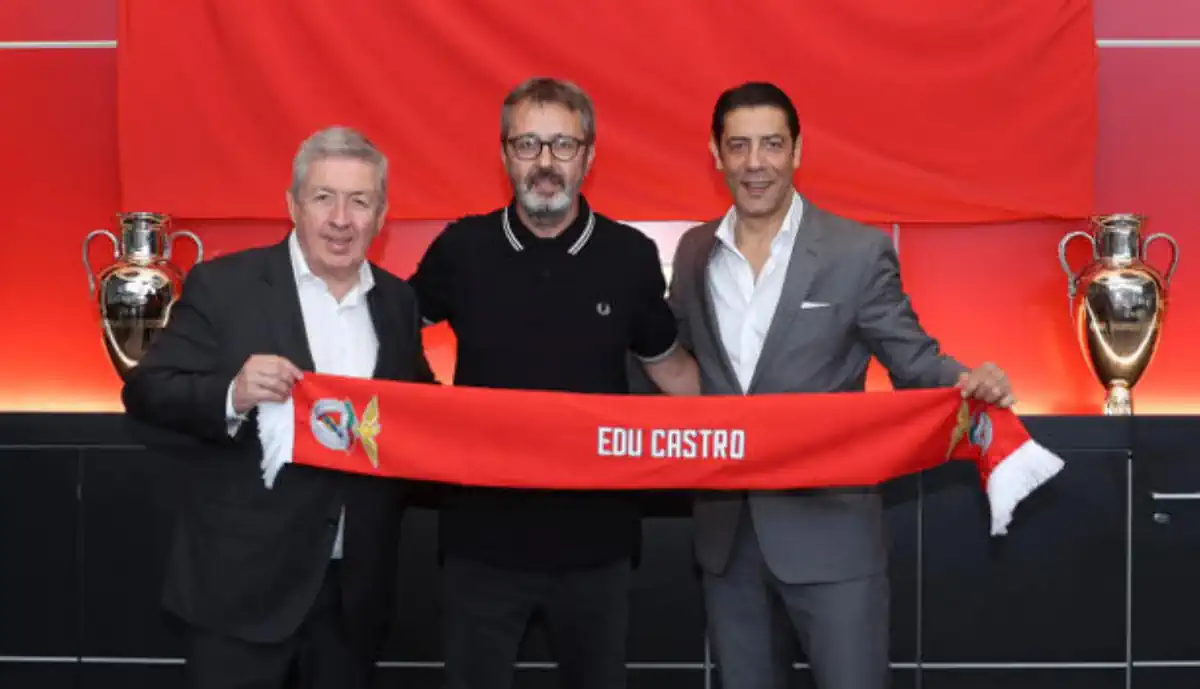 Insólito! Edu Castro conhece meia equipa do Benfica e ainda agora chegou