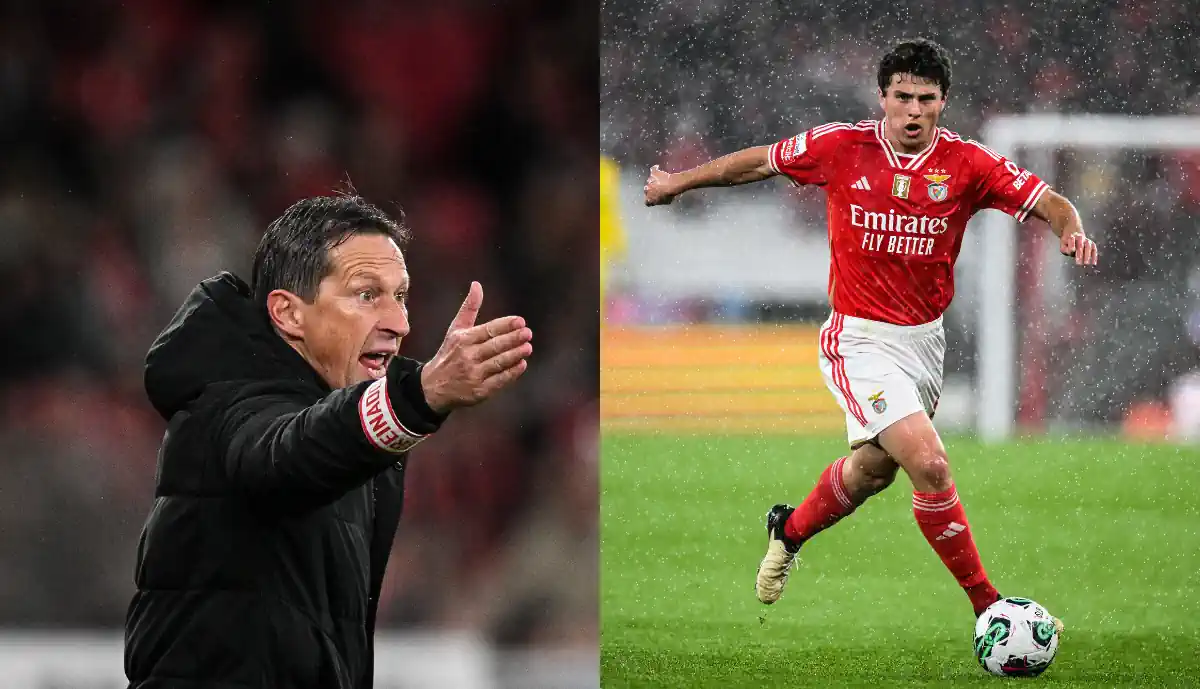 Manchester United quer 'roubar' titular de Schmidt ao Benfica...e não é João Neves