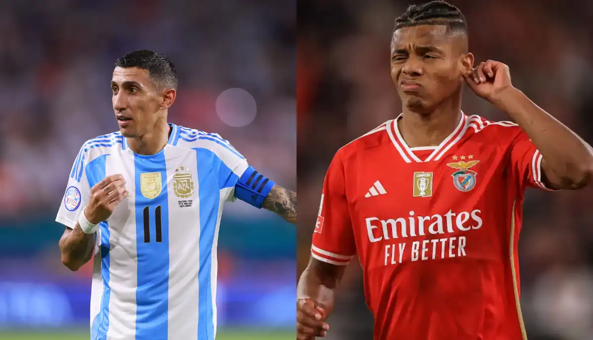 Di María ou Neres? Ex Sporting não tem dúvidas sobre dupla do Benfica: "Tem mais condições"