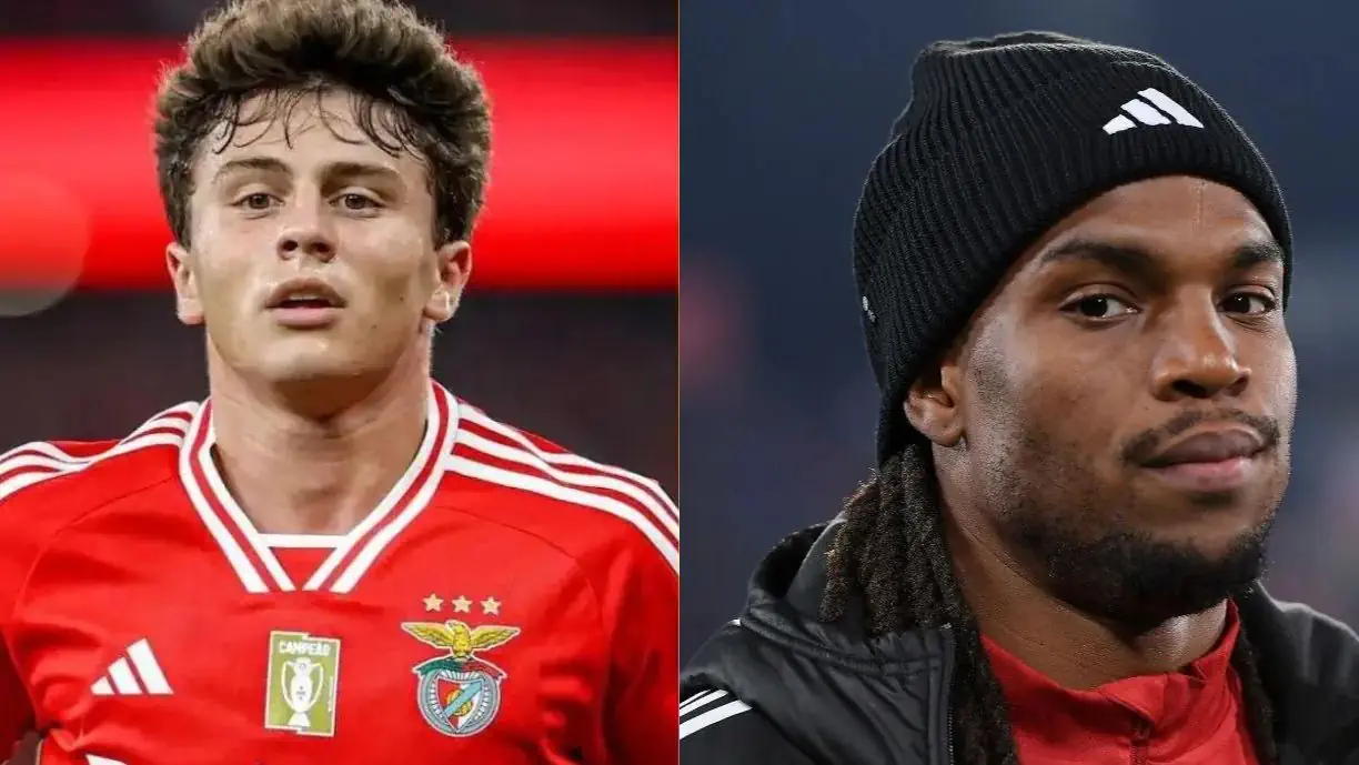 Está quase! Benfica já conhece data das transferências de João Neves e Renato Sanches