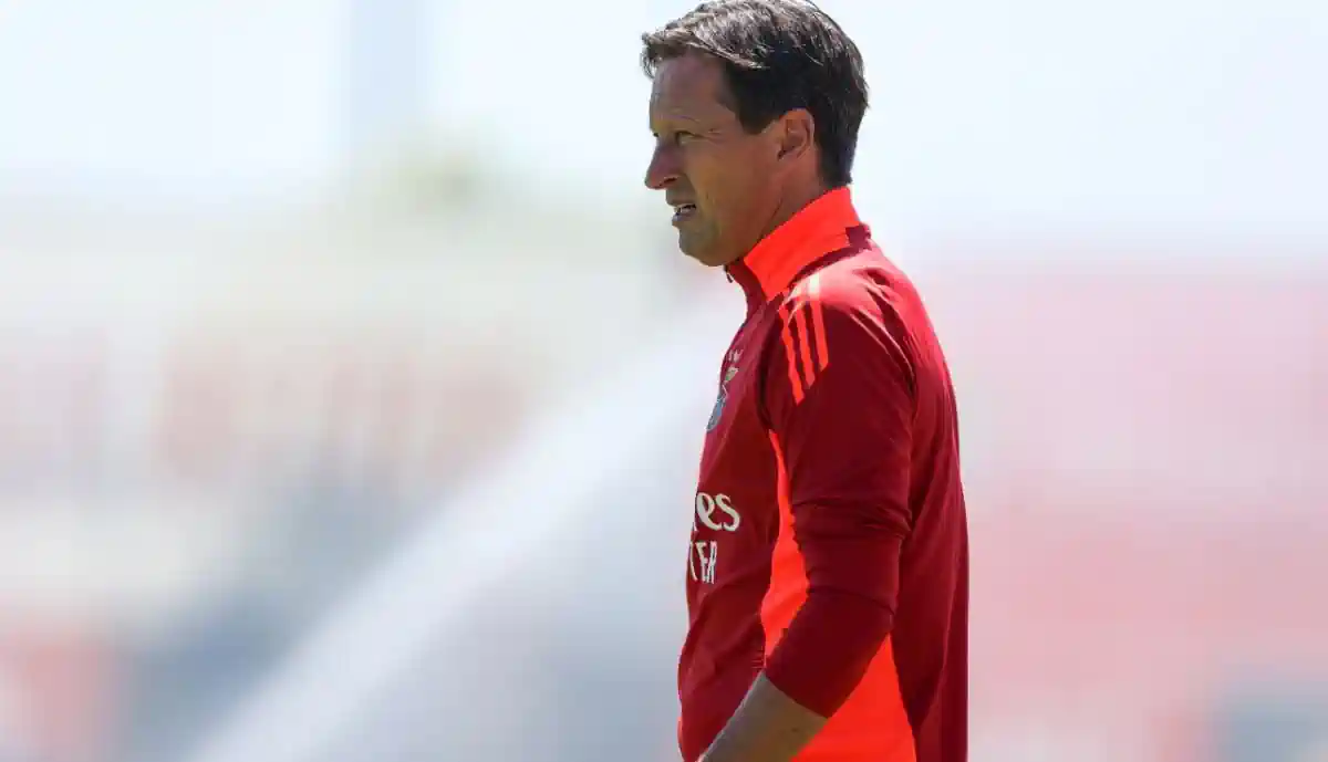 Futebolista do Benfica não faz parte das contas do técnico alemão, Roger Schmidt, para a temporada 2024/25 