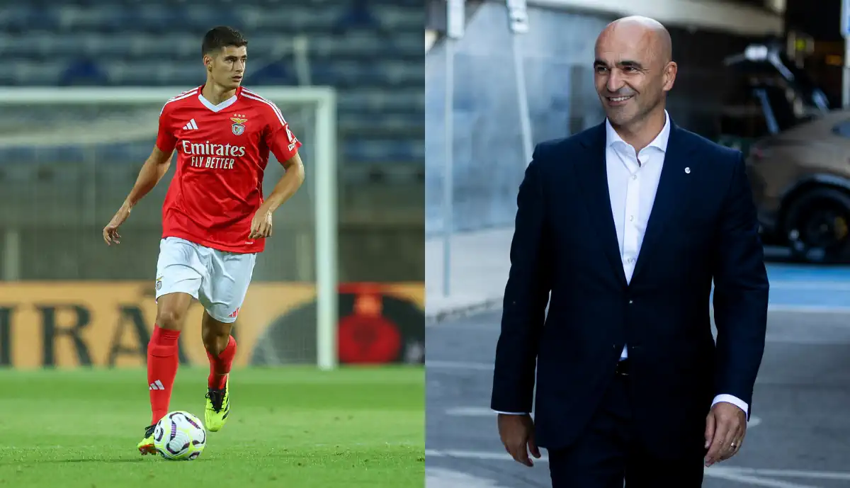 Roberto Martínez defendeu António Silva, mas deixou dica outro craque do Benfica