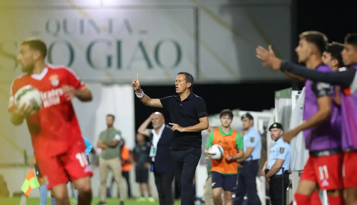 Roger Schmidt reagiu à contestação dos adeptos do Benfica no duelo com o Moreirense