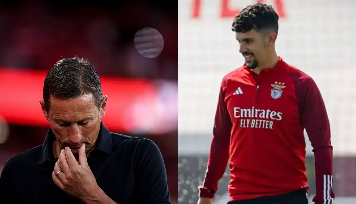 Tomás Araújo falha treinos do Benfica e é ausência no plantel de Schmidt