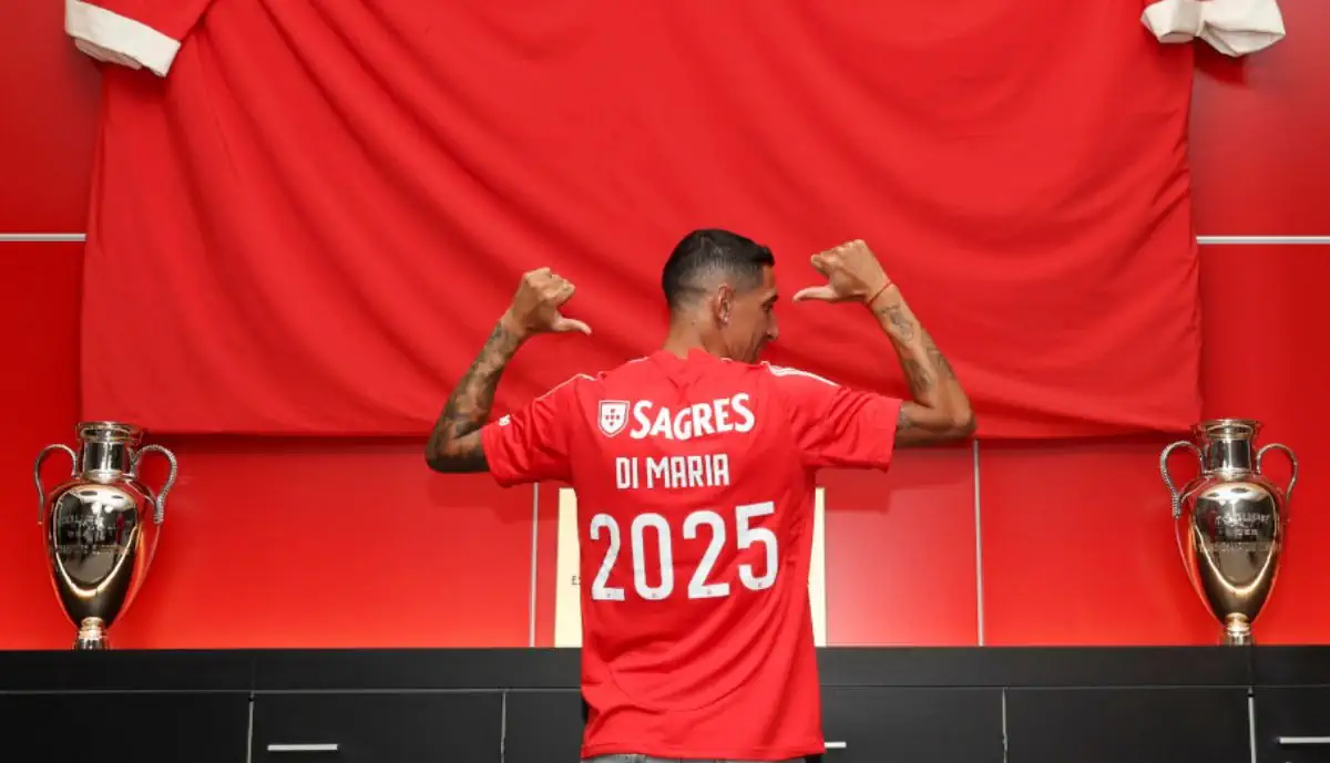 Após renovar contrato, Di María revela o que o fez continuar no Benfica