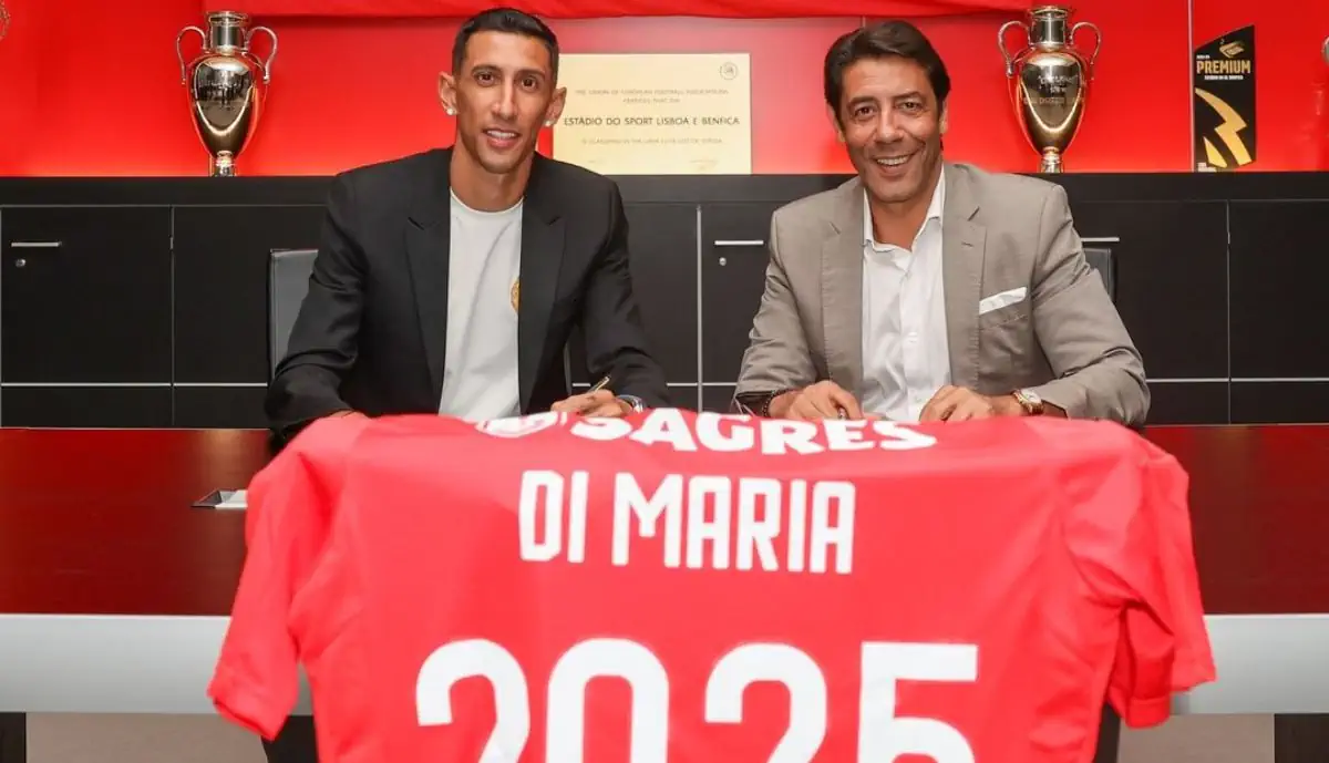 Última hora: com Di María à cabeça, Benfica lança comunicado a desmentir imprensa nacional