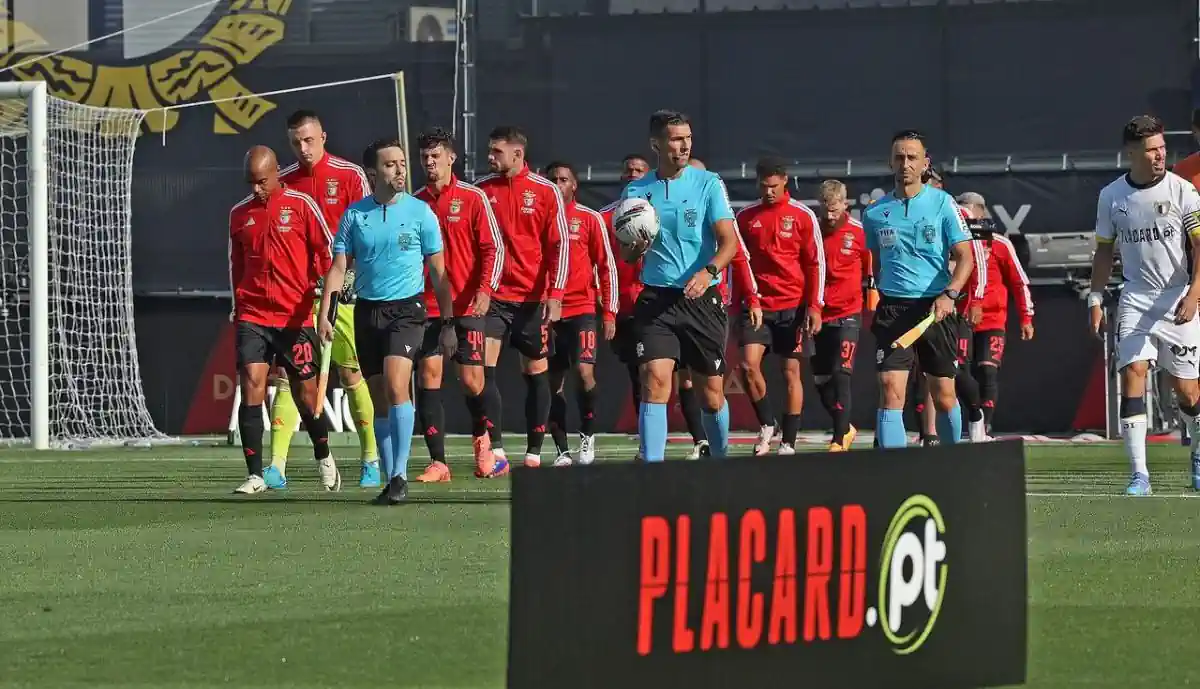 Benfica já conhece arbitragem para jogo com o Casa Pia da Liga Portugal Betclic