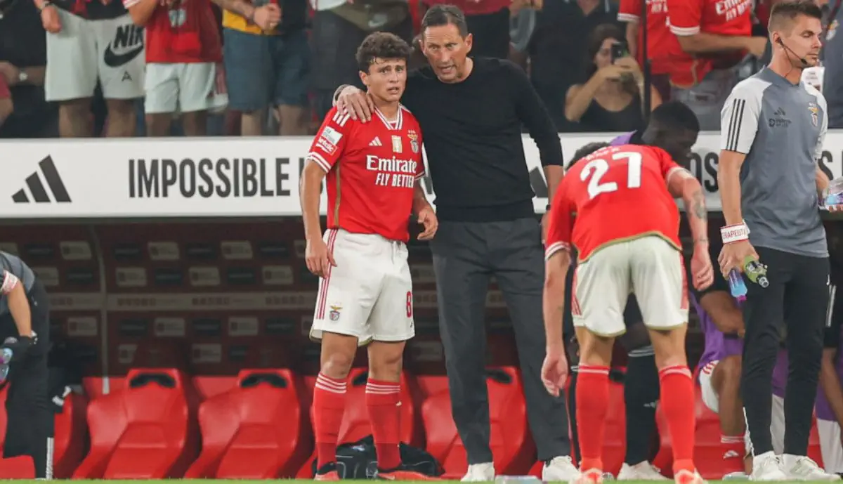 João Neves deixou o Benfica de Roger Schmidt, nesta janela de transferências de verão 