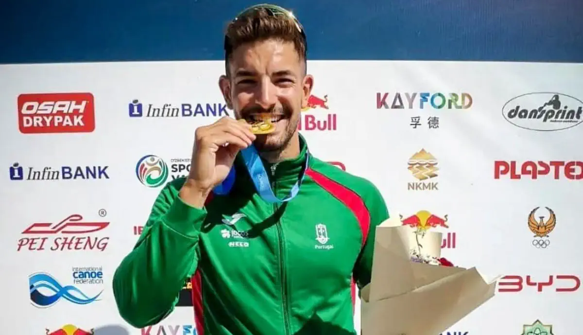 Extra Benfica: canoísta Messias Baptista sagra-se campeão do mundo em K1 200m