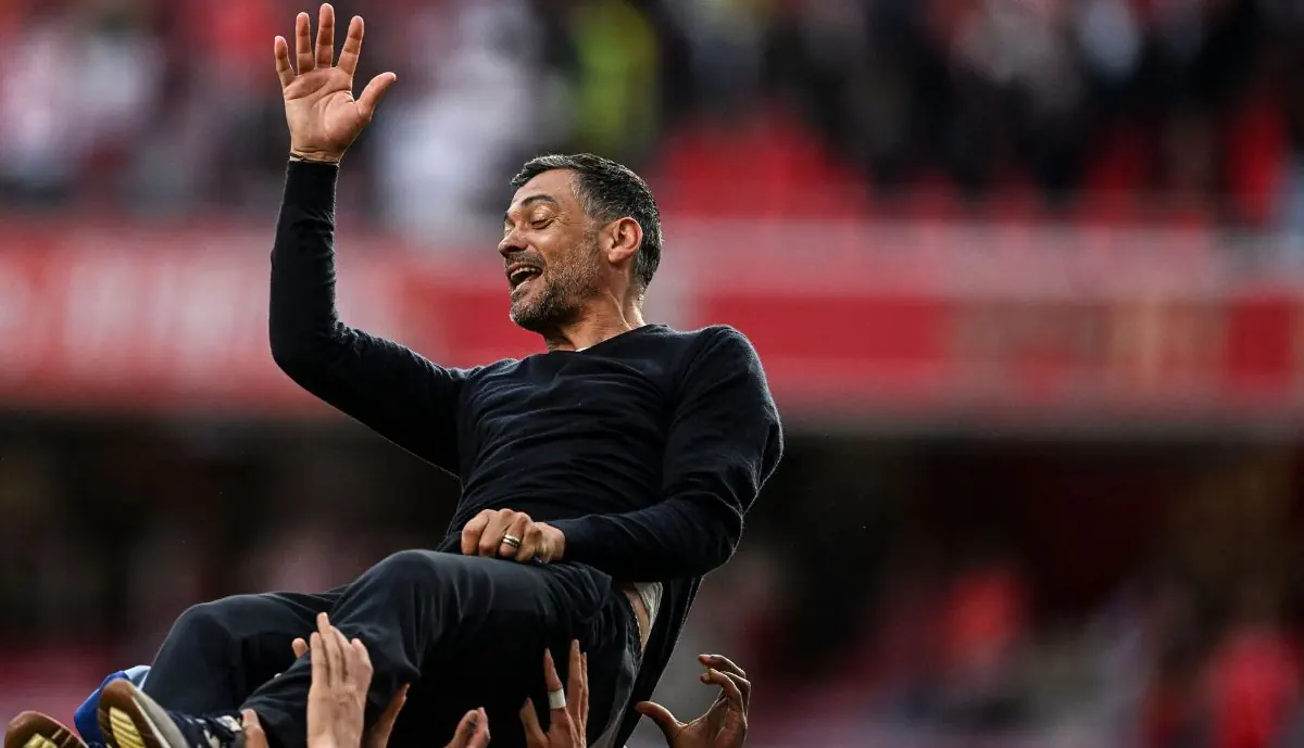 Com 40 milhões no bolso, Sérgio Conceição pode garantir campeão pelo Benfica