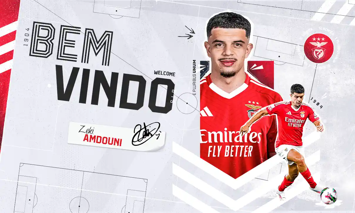 Zeki Amdouni é Benfica 