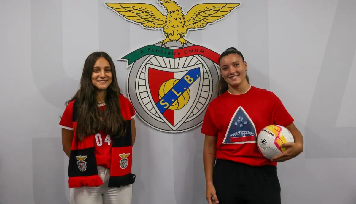 Assim, sim! Benfica 'dá prenda' a Ana Oliveira e Alexandra Melo: "É um sonho"