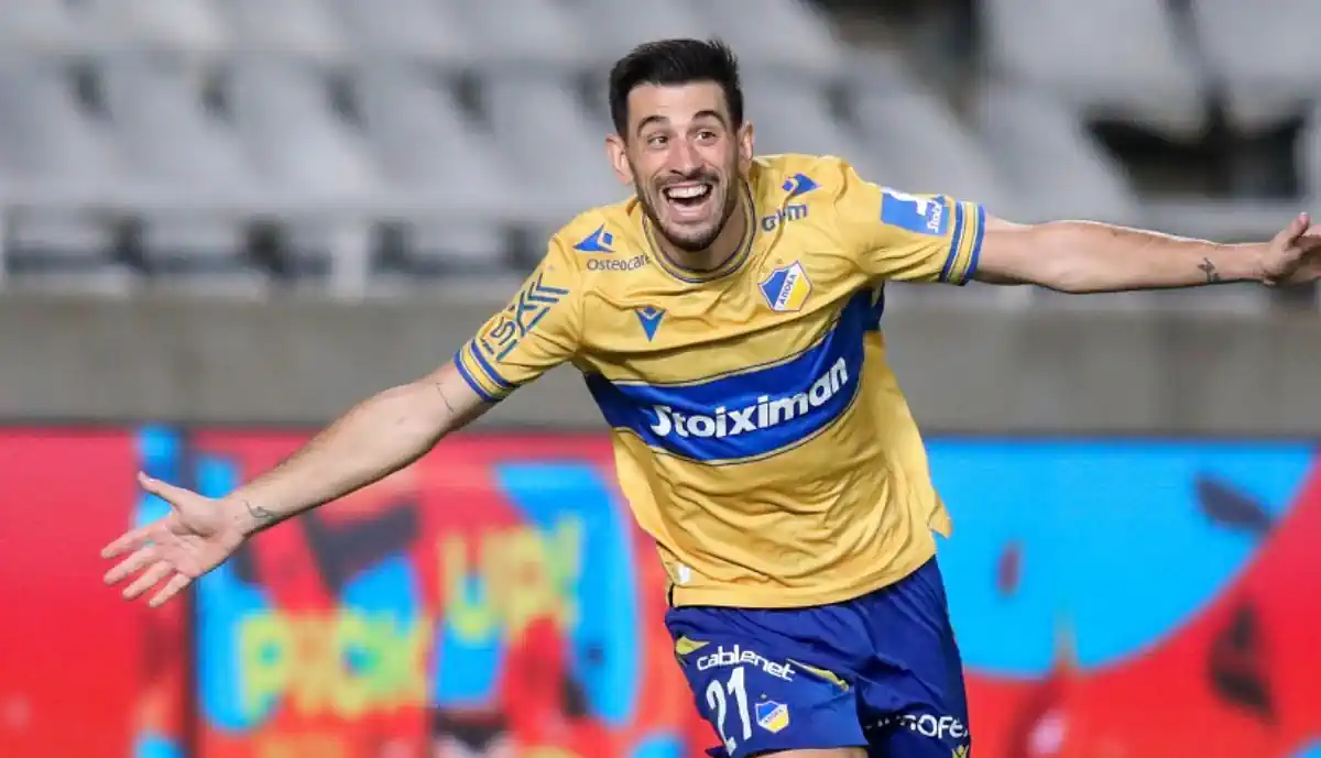 Antigo jogador do Benfica, Pizzi, estreou-se a marcar com a camisola do APOEL