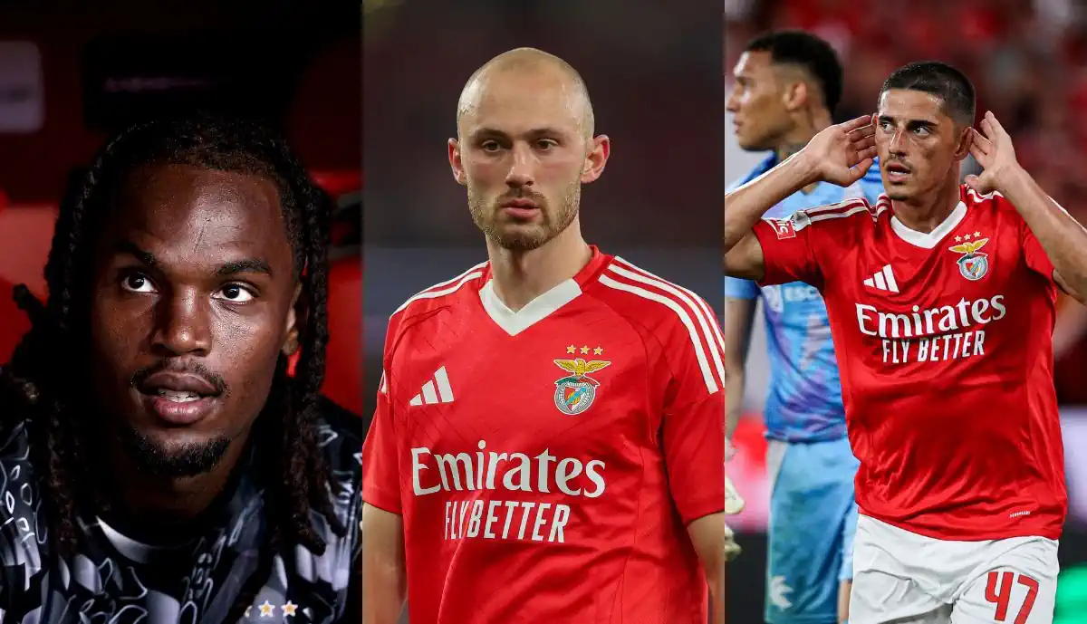 Há novidades sobre o trio do Benfica: Renato Sanches, Aursnes e Gouveia