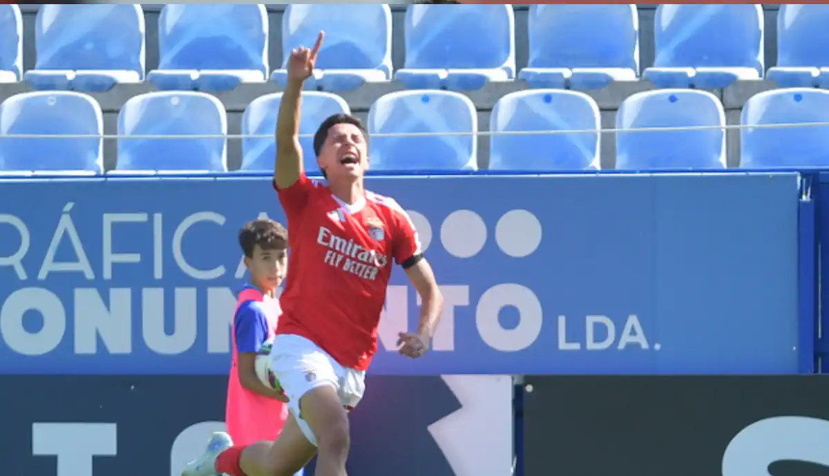 José Melro foi estrela no jogo entre o Benfica B e o Paços de Ferreira