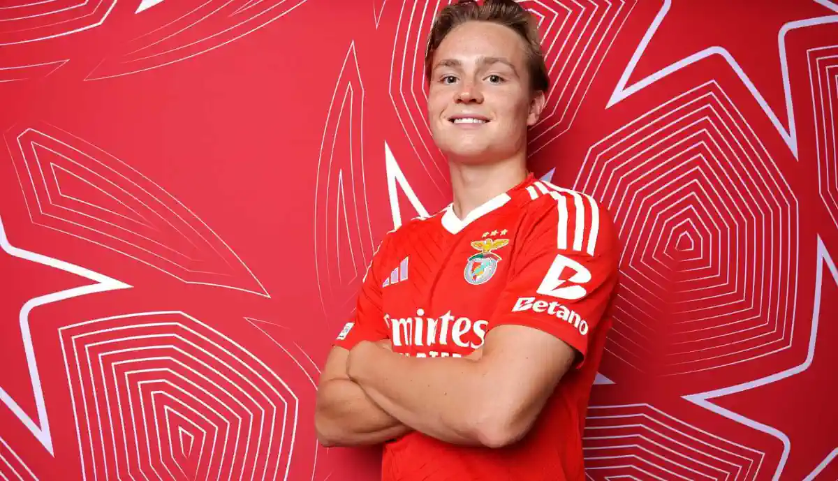 Com o Benfica atento, surgem novidades sobre Andreas Schjelderup