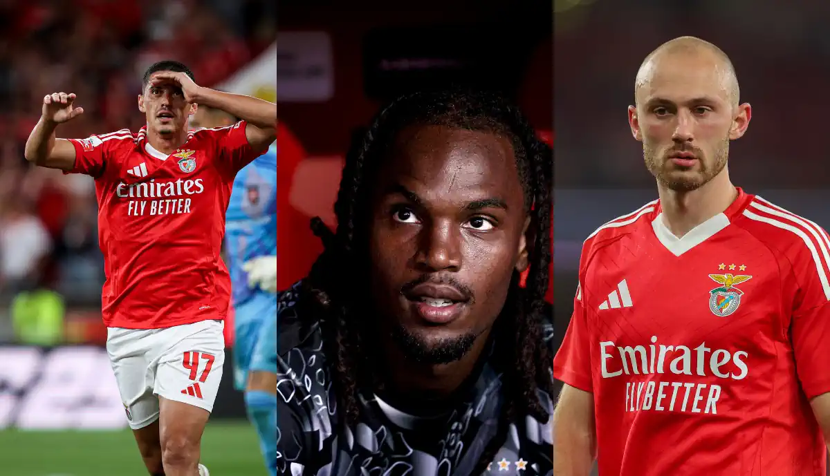 Há novidades quanto ao estado de Gouveia, Aursnes e Renato Sanches antes do Estrela Vermelha - Benfica