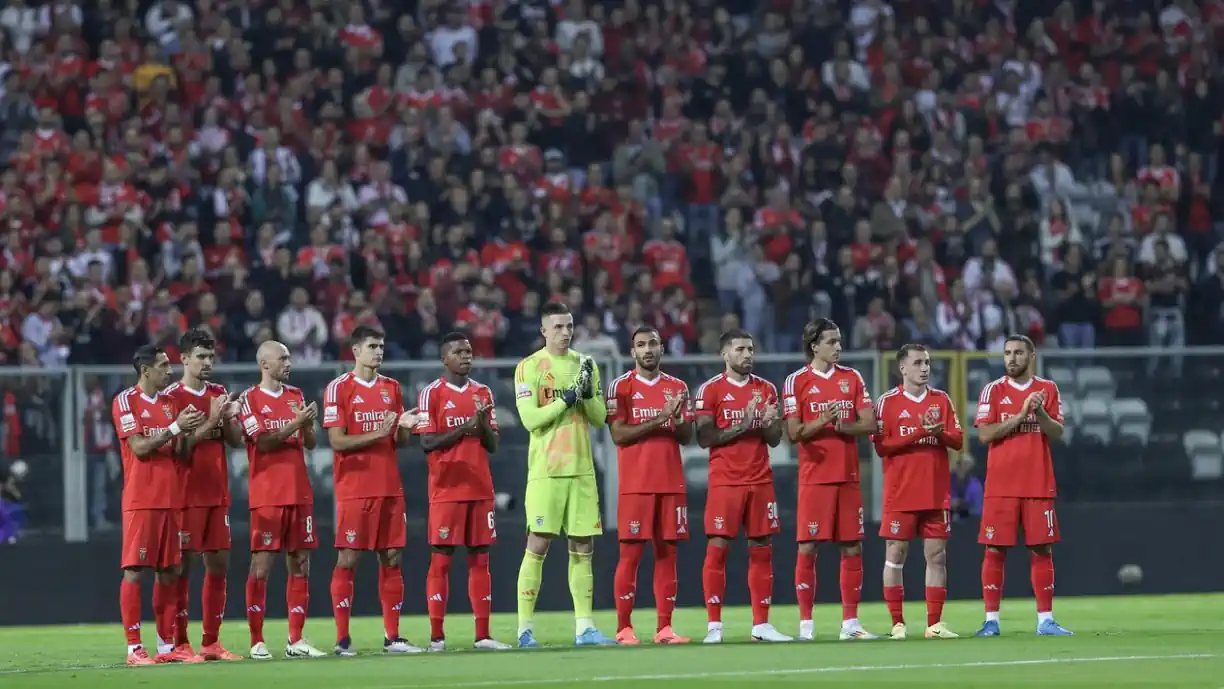 Craque da turma de Bruno Lage voltou a estar a excelente nível no Boavista - Benfica, dando seguimento ao excelente momento de forma que atravessa. Fotografia de SL Benfica