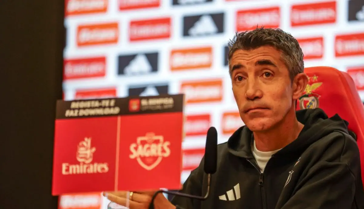 Bruno Lage lança desafio ao plantel do Benfica antes do duelo com Estrela Vermelha