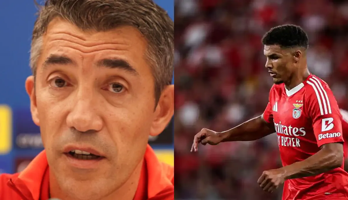 Ausência de Bah? Bruno Lage revela opções para o Bayern - Benfica: "Uma delas..."