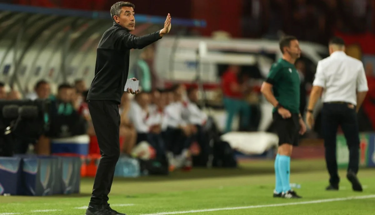 Bruno Lage apontou para o culpado da vitória do Benfica na estreia da Liga dos Campeões no terreno do Estrela Vermelha