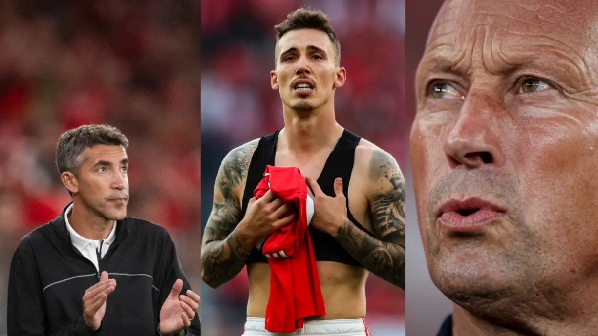 Bruno Lage no lugar de Roger Schmidt? Grimaldo opina sobre mudanças no Benfica: "Tive uma…"