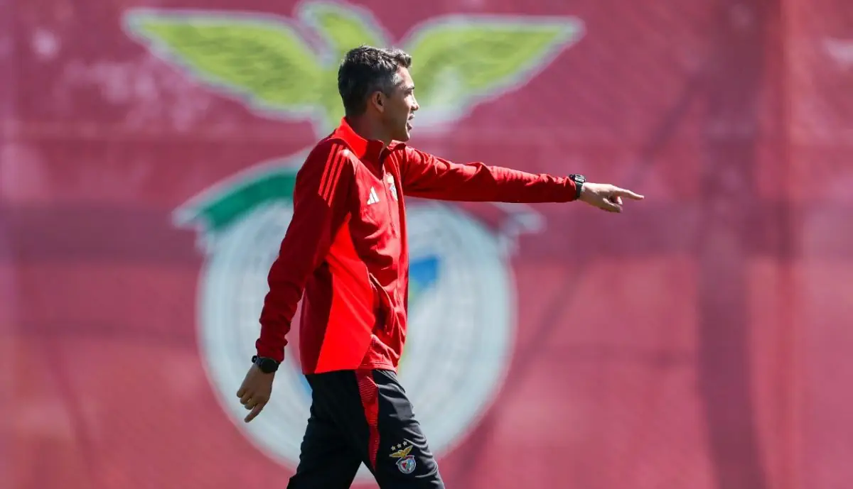 Atleta da formação do Benfica, foi treinado por Bruno Lage, recordou a saída