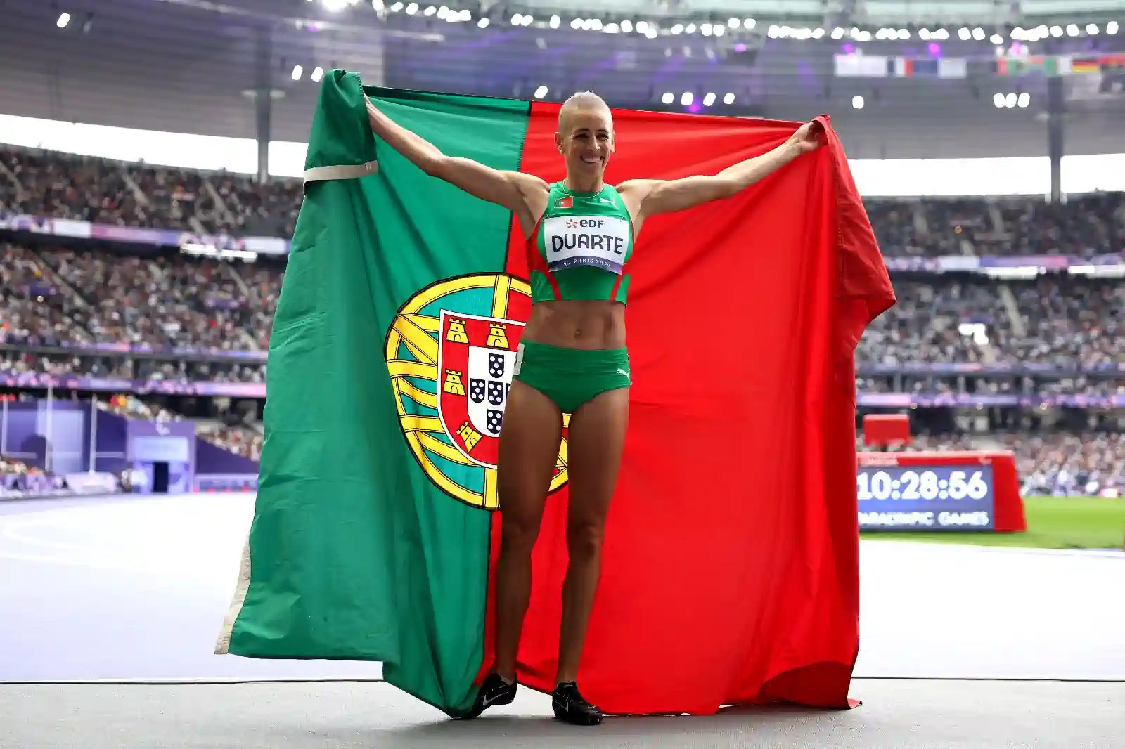 Carolina Duarte conquistou o terceiro lugar e garantiu a sétima medalha de Portugal nos Paralímpicos