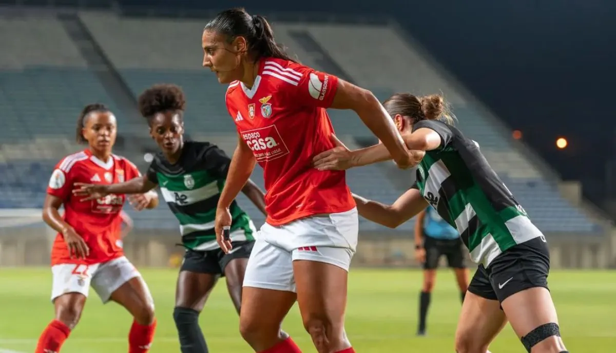 Final da Taça da Liga Feminina: Benfica - Sporting ao minuto