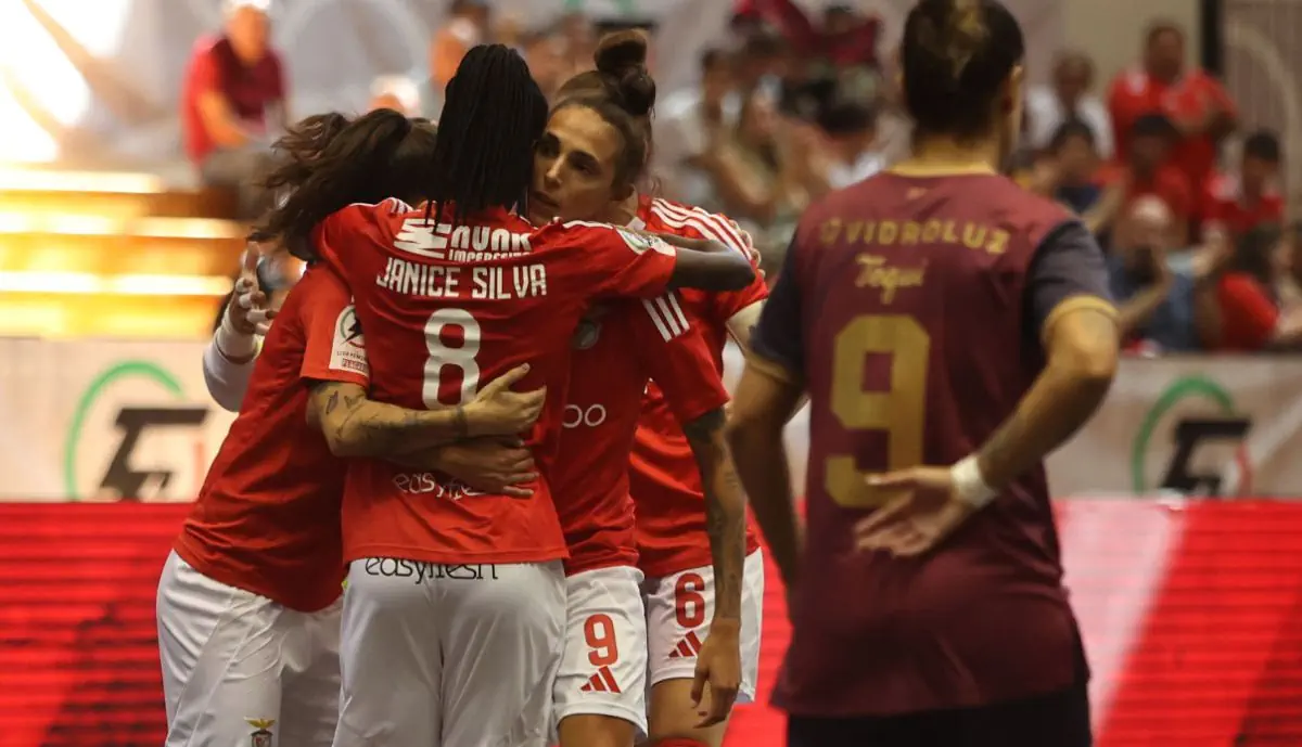 Futsal feminino: Sporting - Benfica ao minuto 