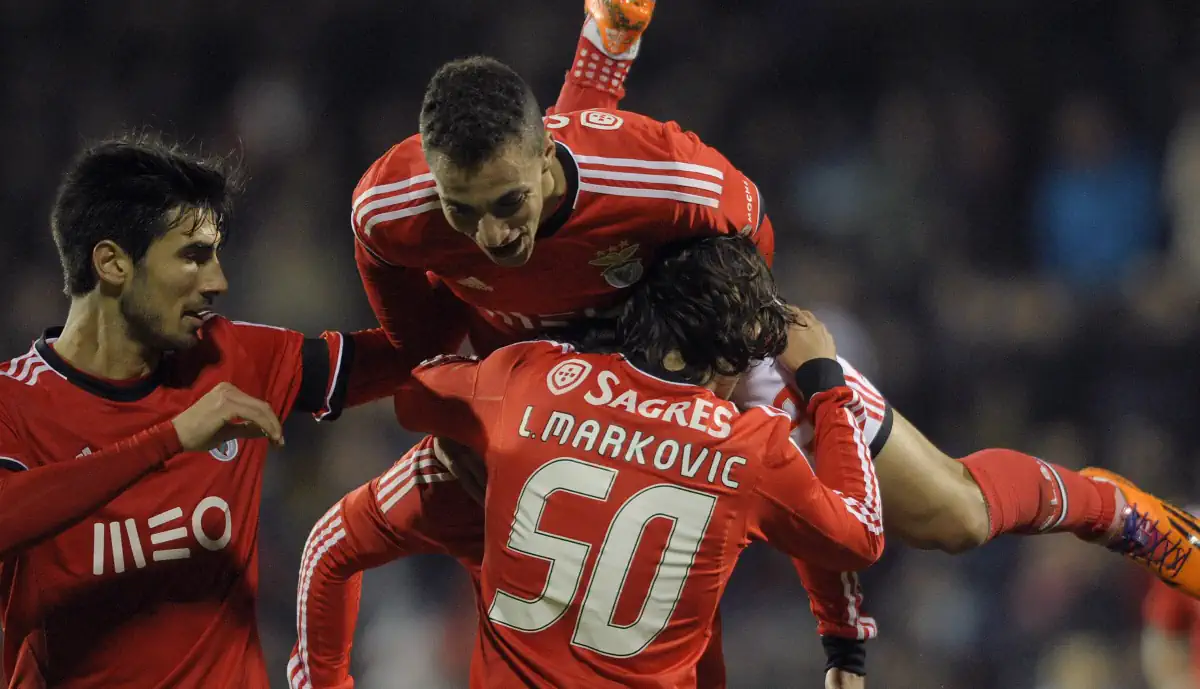 Markovic lembra campeão pelo Benfica