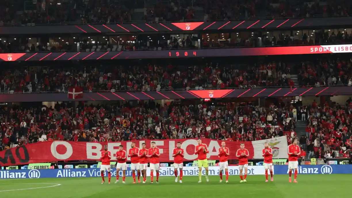 Atleta do Benfica foi escolha inicial de Bruno Lage diante do Santa Clara, num encontro em que as águias triunfaram, por 3-0