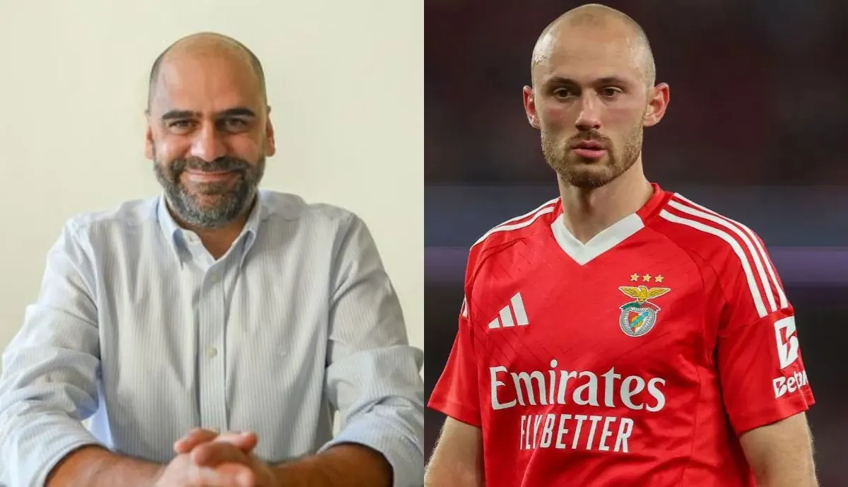 Luís Pedro Ferreira atirou o nome de Aursnes como o potencial sucessor na liderança do Benfica