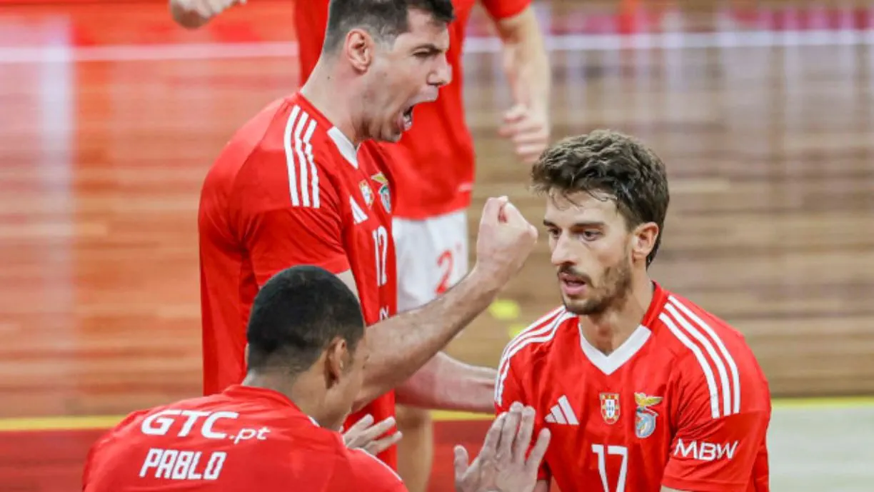 CEV Cup de voleibol: Benfica - Haasrode Leuven ao minuto