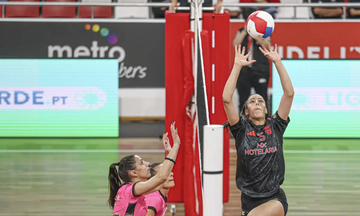 Antes do dérbi com o Sporting, voleibol feminino do Benfica descarrila na negra