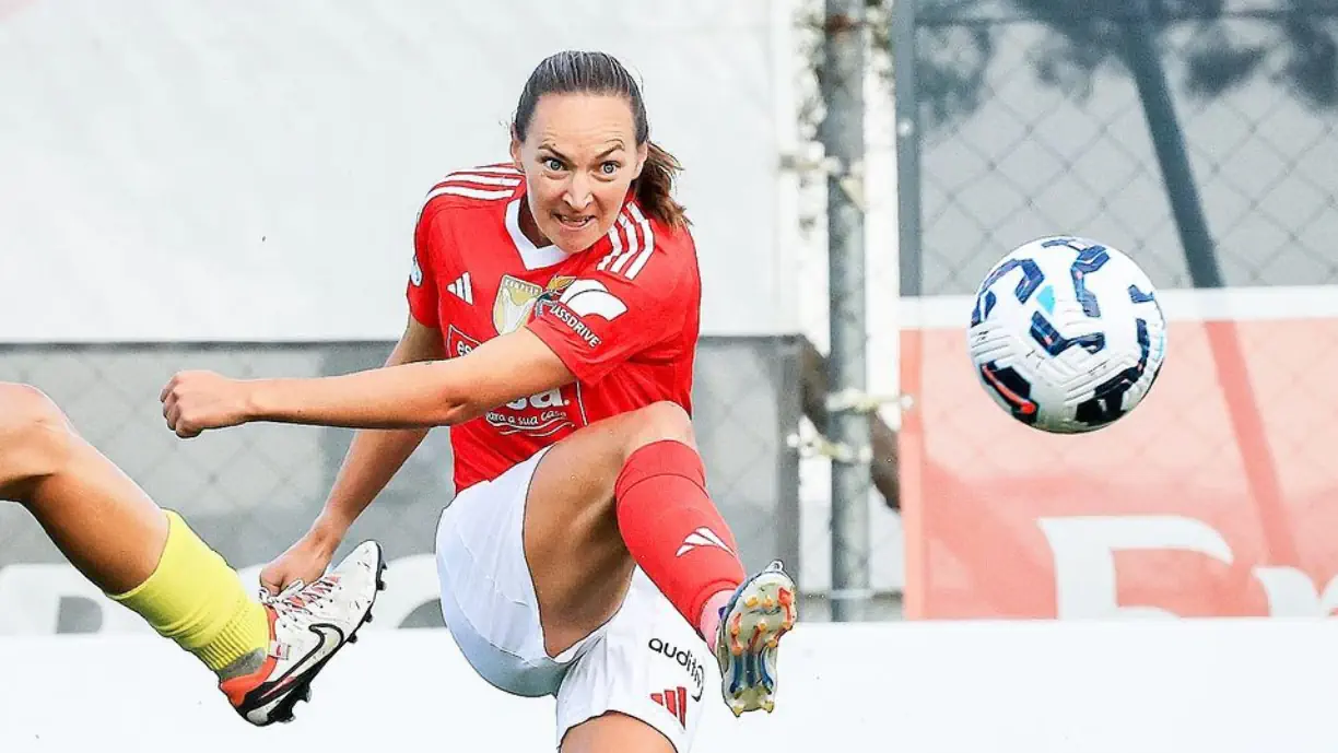 Marit Lund foi uma das autoras dos golos encarnados