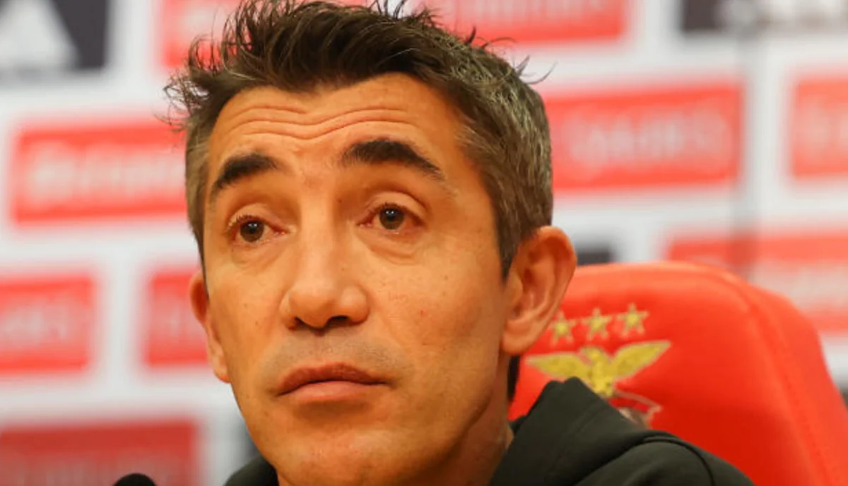 Bruno Lage confirma baixa para o AVS - Benfica: "Não está disponível"