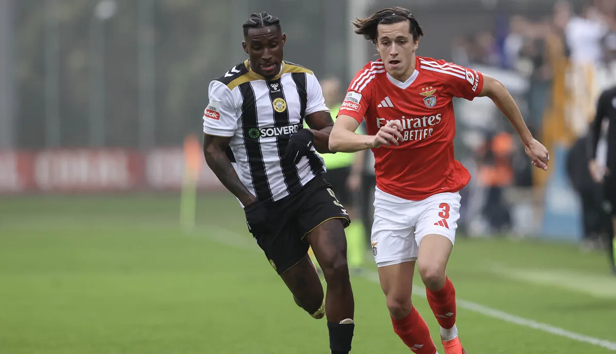 Álvaro Carreras tem motivos para festejar no Benfica