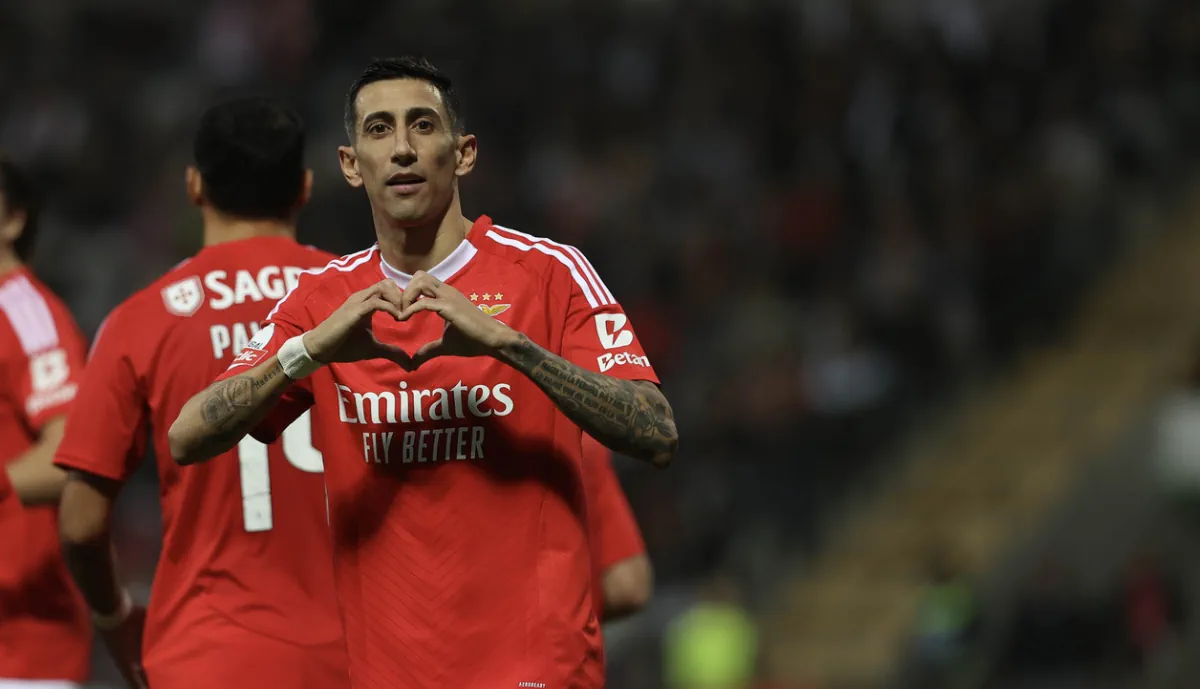 Surgem novidades sobre a lesão de Di María, antes do Rio Ave - Benfica