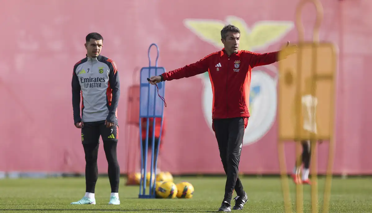 Lage tem boas notícias no treino antes do Benfica - Braga