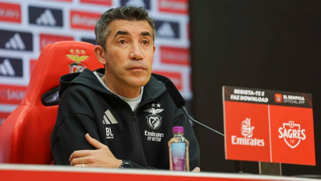 Antes do Benfica - Braga, Bruno Lage confirma saída de defesa em janeiro